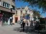 One of the pedestrian only side streets in Burgas - Bulgarian Black sea Coast