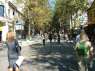 Another pedestrian area in Burgas - Black sea coast, Bulgaria